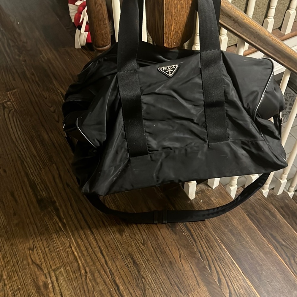 Authentic Prada duffle bag